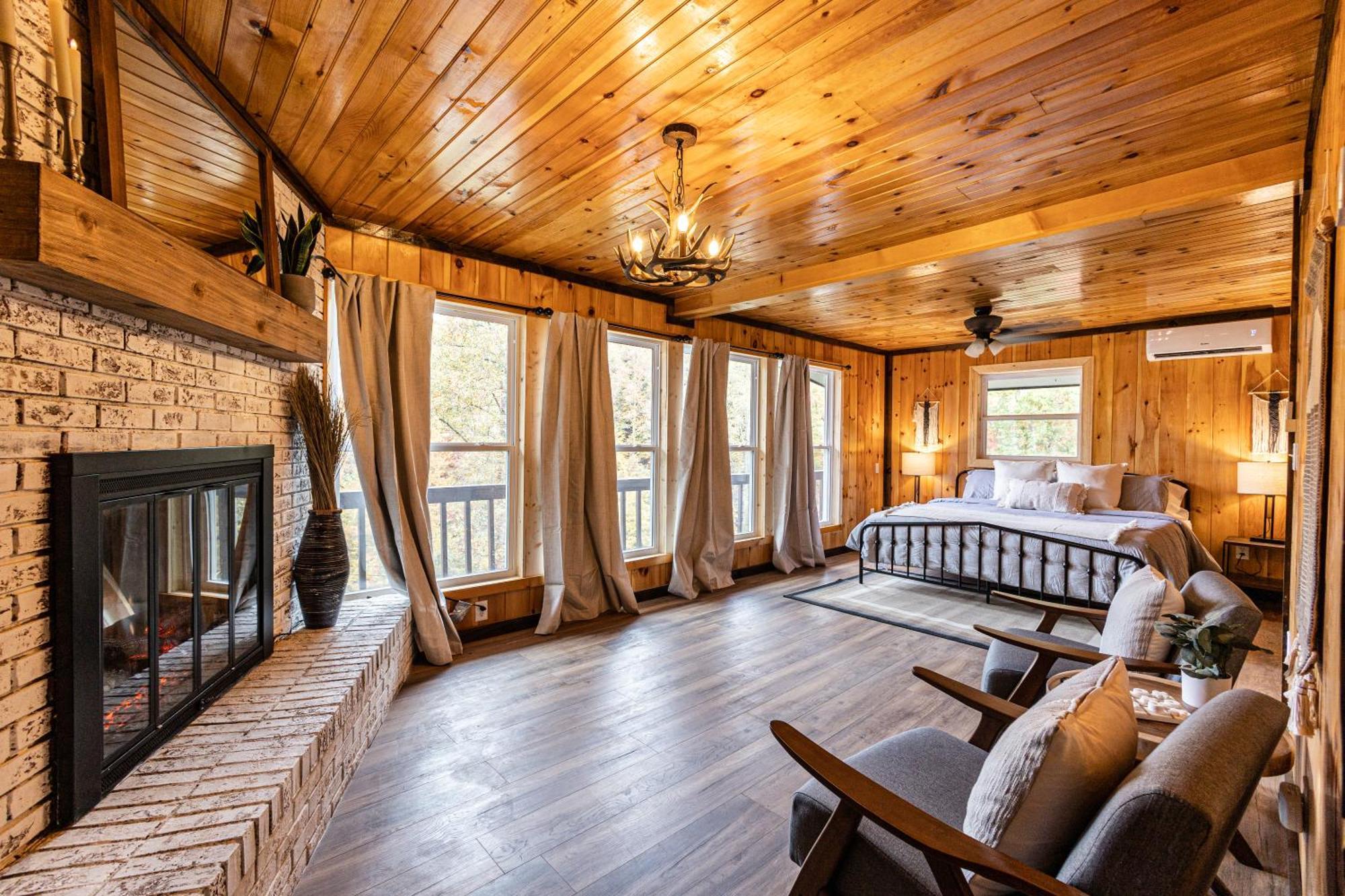 Big Blue Cabins Брайсън Сити Екстериор снимка